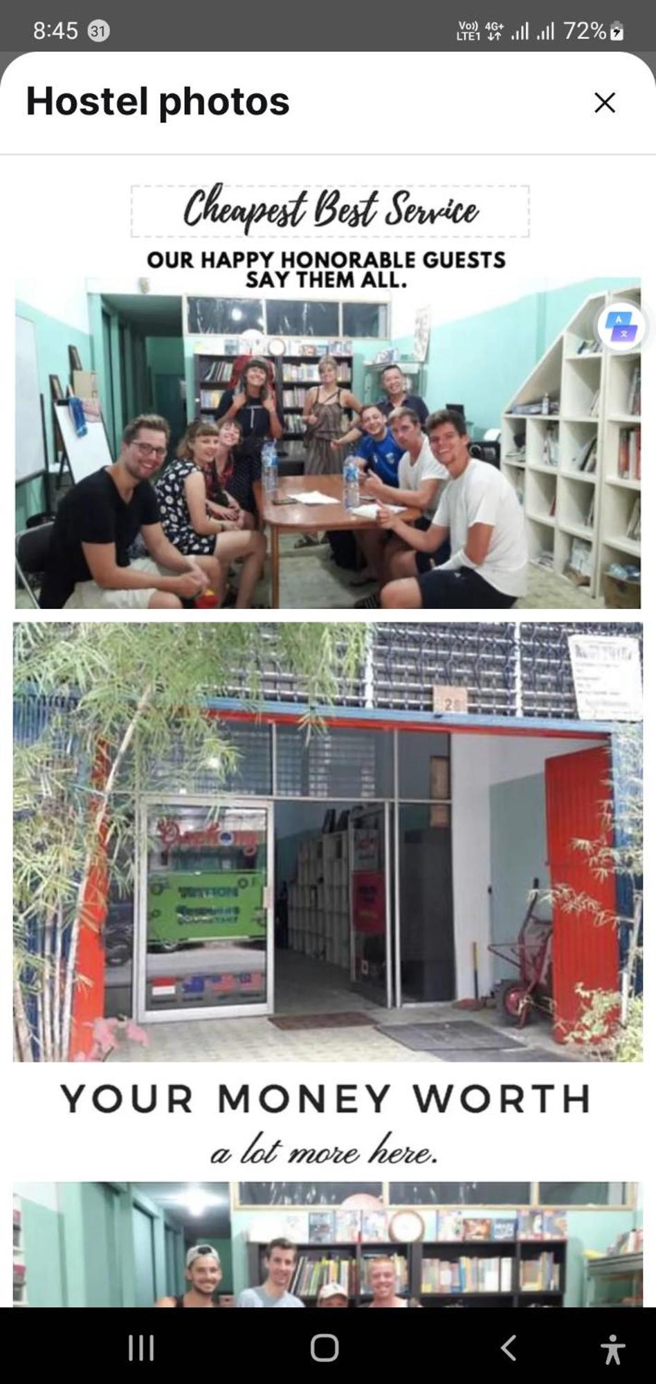 Dazhong Backpacker's Hostel Medan Exteriör bild