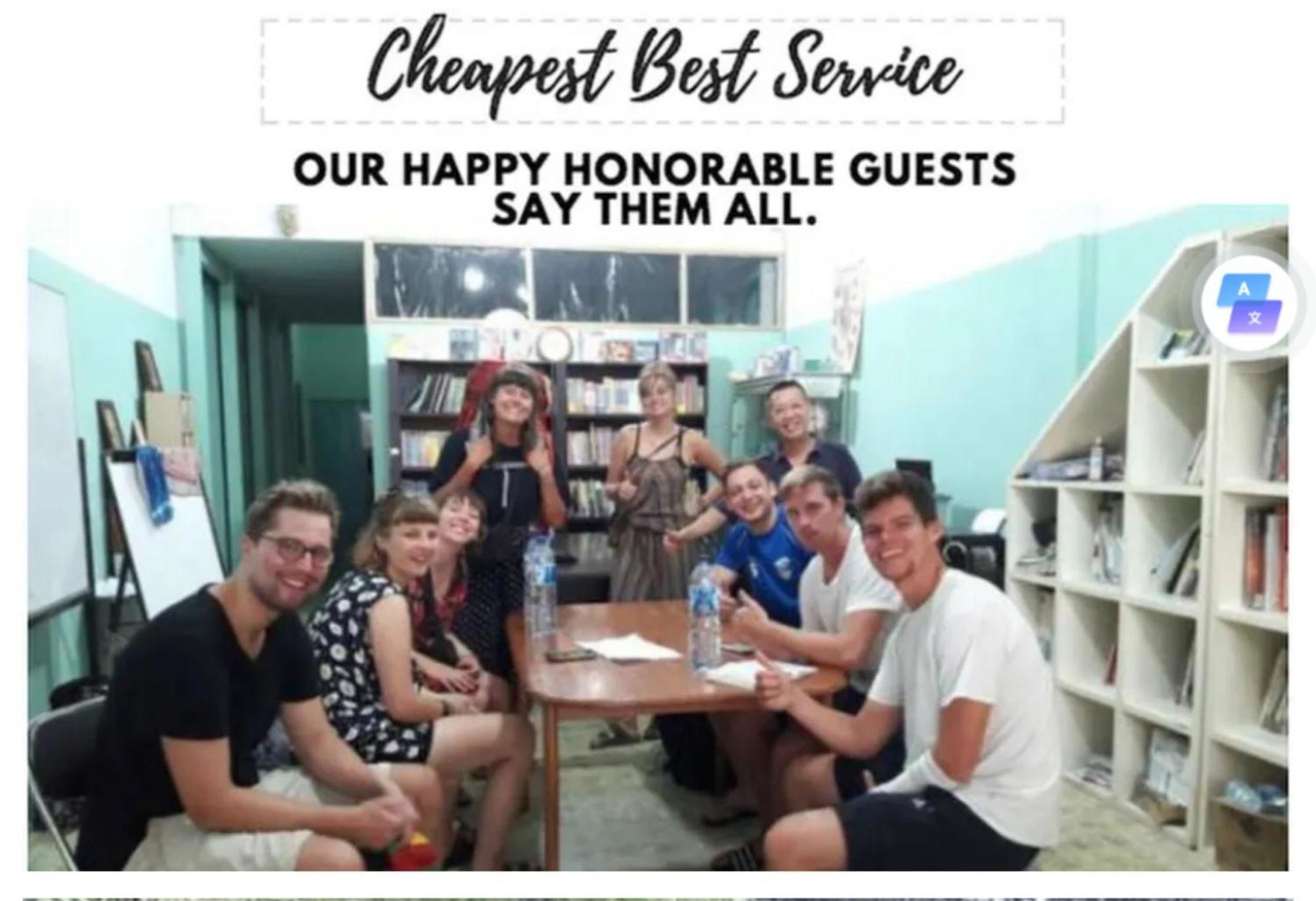 Dazhong Backpacker's Hostel Medan Exteriör bild